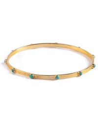 Goddess Charms - Throat Chakra Bangle - Lyst