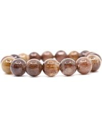 Shar Oke - Rutilated Quartz Beaded Bracelet - Lyst