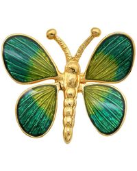 Grosse - Enamel Butterfly Brooch, Series Golden Age - Lyst