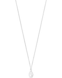 Esterah - Pearl Drop Necklace - Lyst