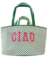 Lilly Loves - Ciao Embroidered Bag - Lyst