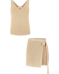 SALANIDA - Neutrals Mare 100% Linen Co-Ord Sand - Lyst