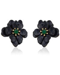 Milou Jewelry - Violetta Flower Earrings - Lyst