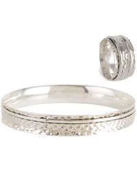 Charlotte's Web Jewellery - Karma Abundance Spinning Ring & Bangle Gift Set - Lyst