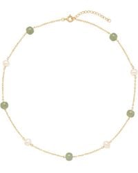 seree - Olivia Jade Pearl Necklace - Lyst