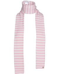tirillm - Pippi Long Trendy Pure Cashmere Scarf, And Off Stripes - Lyst