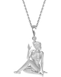 Nowart Jewelry - Yoga Necklace Ardha Matsyendrasana Poses - Lyst