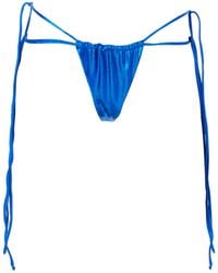 Siren Swimwear - Siren Ibiza Reversible Royal Bottom - Lyst