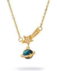 Ebru Jewelry - Cosmic Journey Opal Star Necklace - Lyst