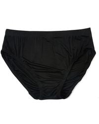 Soft Strokes Silk - Set Of Two Knitted Silk Mid Rise French Cut Pantie Shimmer Collection - Lyst