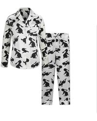 Silkinc - Rabbit Silk Pajamas Setin - Lyst