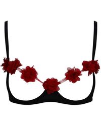 Belle -et-BonBon - New Valentines Gifting Fifi Cherry Ouvert Petal Bralette - Lyst