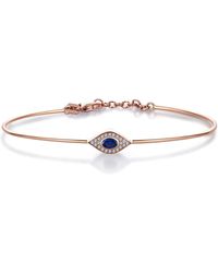 Reis Jewellery - Rose Ubuntu Eye Bangle - Lyst
