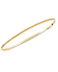 SALLY SKOUFIS - Naked Palm Cuff With Made Cz Diamond Stimulant - Lyst