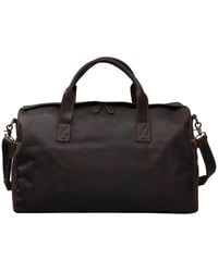 Touri - Genuine Leather Weekend Bag - Lyst