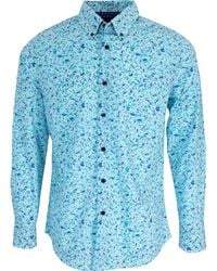 lords of harlech - Mitchell Small Swirl Shirt - Lyst