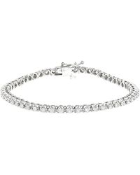 Augustine Jewels - Delicate Diamond Tennis Bracelet - Lyst