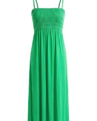 JJwinks - Bra-Free Smocked Modal Maxi Dress - Lyst
