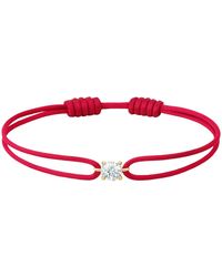 Dyamka - Diamond Cord Bracelet - Lyst