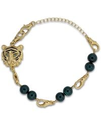 Frenvyrn - Tiger Convertible Malachite Bracelet Bag Charm Medium - Lyst