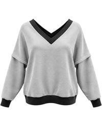 BEIRA - Victoria V-Neck Sweatshirt – - Lyst