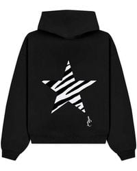 Aura & Co - Zebra Star Glitter Hoodie - Lyst