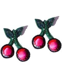 Simitri - Cherry Earrings - Lyst