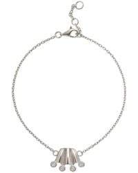 Pearl Code - Diamond Crown Paw Inspired Chain Bracelet - Lyst