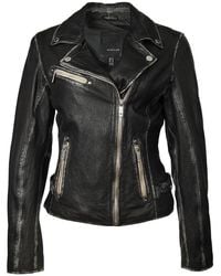 Mauritius - Moto Leather Jacket Sofia - Lyst