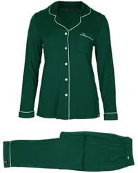 Pretty You London - Bamboo Long Sleeved Trouser Pyjama Set - Lyst