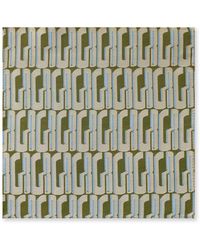 Gresham Blake - Graphic Pocket Square - Lyst