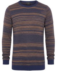 Seren London - Stripe Crewneck Wool Jumper – - Lyst