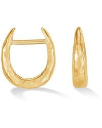 Dower & Hall - Small Horseshoe Nomad Huggie Hoops - Lyst