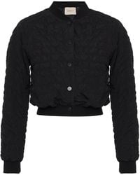 Theo the Label - Calypso Plaid Bomber - Lyst