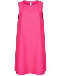 Oh!Zuza - Echo Viscose Midi Dress With Pockets - Lyst