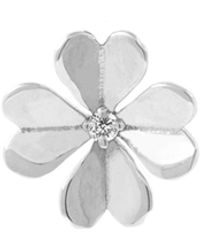 Lee Renee - Diamond Lucky Clover Lapel Pin – - Lyst