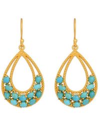 Opium Jewels - Teardrop Earrings - Lyst
