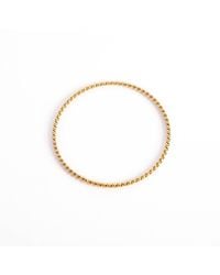 Lei & Mar Co. - The Adeline Twisted Bangle - Lyst
