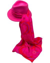 Julia Clancey - Candy Fifi Fedora Scarf Set - Lyst