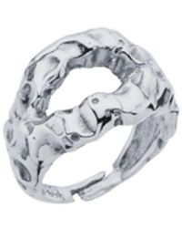 LINYA JEWELLERY - Mazu Amorphous Ring - Lyst