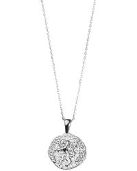 Aaria London - Lion Coin Necklace - Lyst