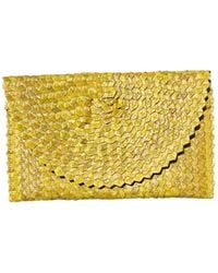 OhSun - Kenzie Straw Clutch - Lyst