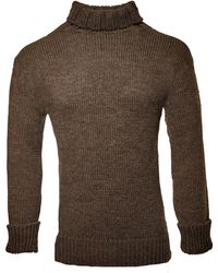 Arthur Beale - Neutrals Oiled Wool Beerenberg Pullover - Lyst