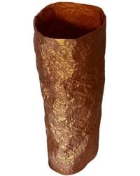 Romer Millinery - Morphy Moldable Extra Wide Cuff Bronze Silk - Lyst