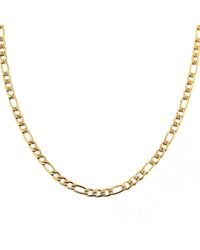 Harfi - Plated Figaro Chain Necklace For - Lyst