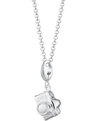 Lily Charmed - Sterling Vintage Camera Charm Necklace - Lyst