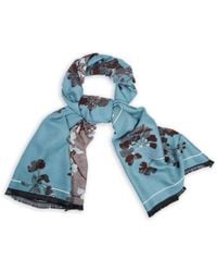 Saachi - Marigold Bloom Reversible Scarf - Lyst