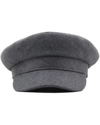 Chanel Joan Elkayam - Wool Baker Boy Hat - Lyst
