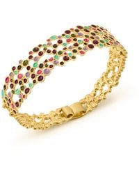 Joidart - Golden Bracelet Candy Colours Multicolored - Lyst