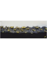 Auguri - Poppy Print Silk Scarf - Lyst